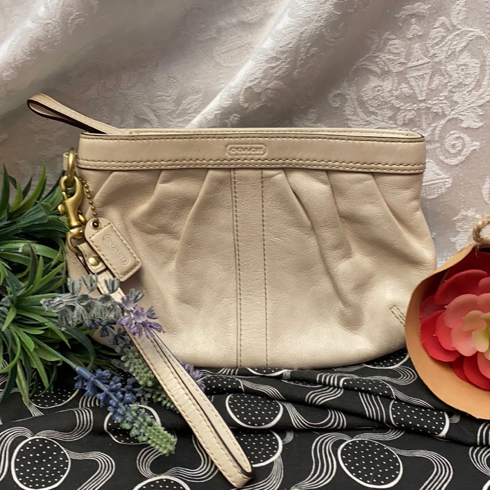 COACH wristlet.